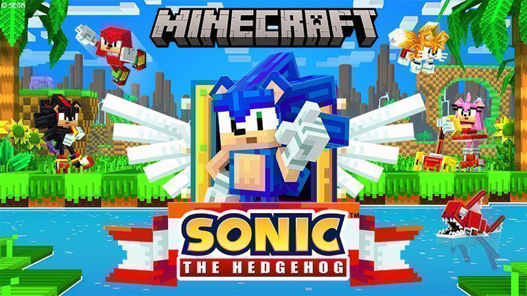 Minecraft festeja los 30 años de Sonic